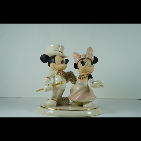 Disney porcelain Mickey and Minnie - Picture 3 of 7